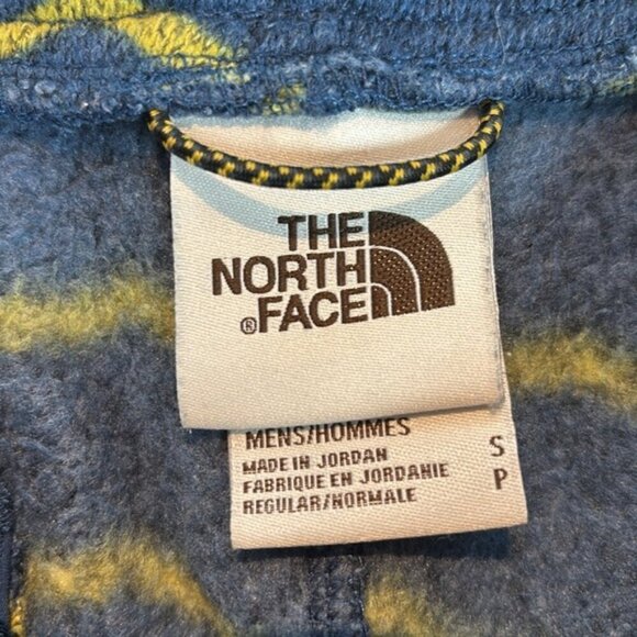 THE NORTH FACE Men’s Printed Gordon Lyons Warm Pants blue/yellow size small - Picture 10 of 12